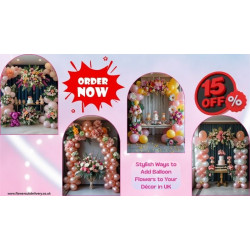 Order Now: Stylish Ways to Add Balloon Flowers to Your Décor in UK